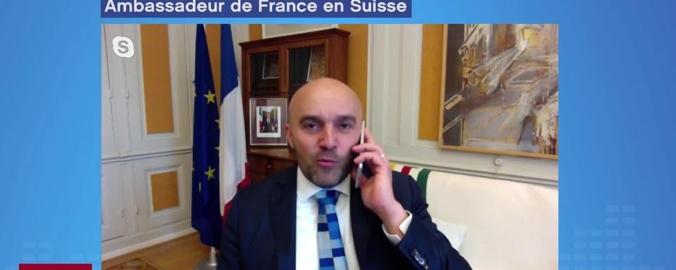 Frédéric Journès, l’ambassadeur de France en Suisse (vidéo)