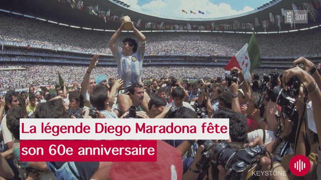 Foot: Maradona fête ses 60 ans