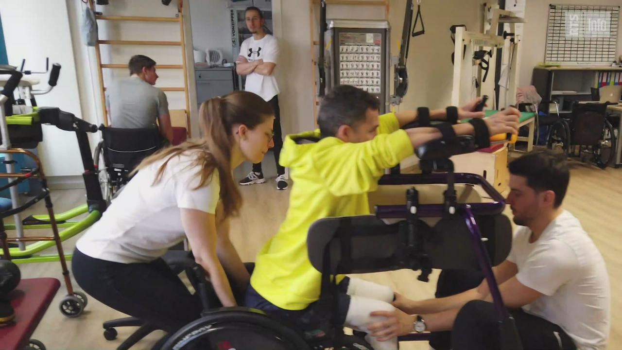 Un centre d entrainement pour personnes paralysees a Villeneuve
