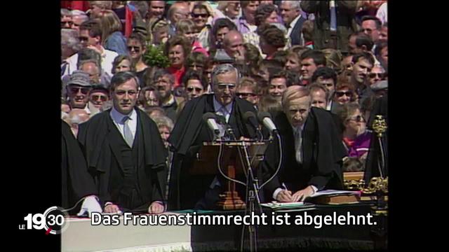 Il y a pile 30 ans, le tribunal fédéral contraignait Appenzell Rhodes-Intérieures au droit de vote et d'éligibilité des femmes