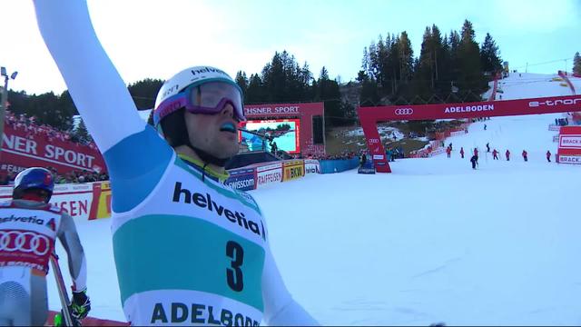 Adelboden (SUI), 2e manche slalom messieurs: Daniel Yule (SUI)
