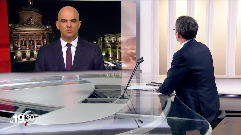 Alain Berset "C'est le moment de montrer comment on peut renforcer les mesures que nous prenons pour la population."