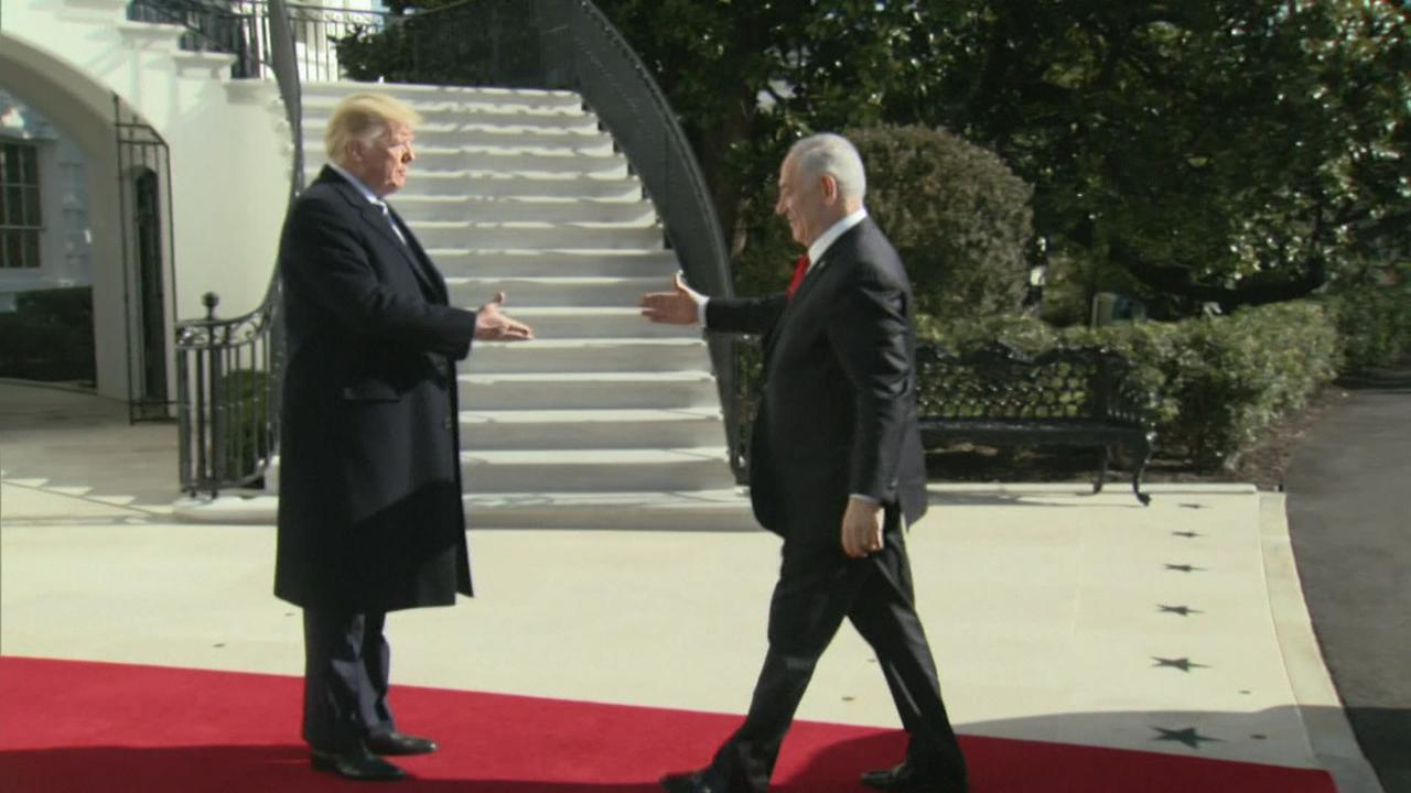 Trump et Netanyahu sur l accord historique au Moyen Orient