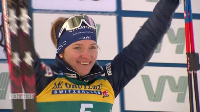 Ski de fond, Trondheim (NOR), sprint dames: 3e place pour Nadine Fähndrich (SUI)