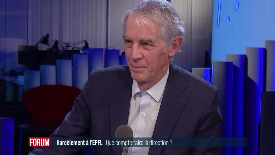 Harcèlement à l’EPFL, que va faire la direction ? Interview de Martin Vetterli