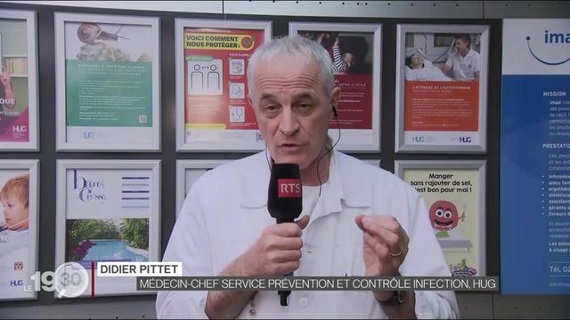 Le Prof. Didier Pittet décrypte l'évolution de l'épidémie de coronavirus.