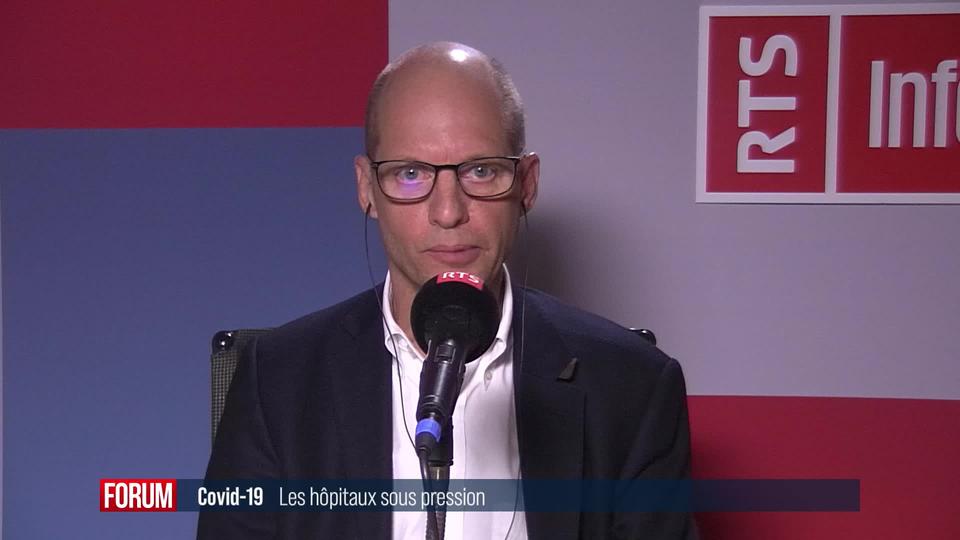 Comment les hôpitaux s'organisent-ils face au regain de la pandémie? Interview de Philippe Eckert