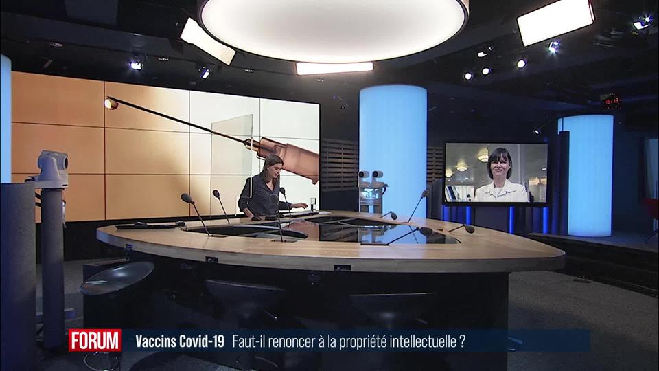 Faut-il renoncer à la propriété intellectuelle pour mieux lutter contre le Covid-19? Interview d’ Alexandra Calmy