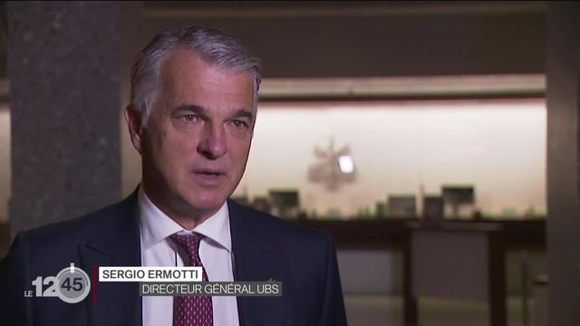 Le patron de l'UBS Sergio Ermotti tire sa révérence sur un bond du bénéfice au troisième trimestre