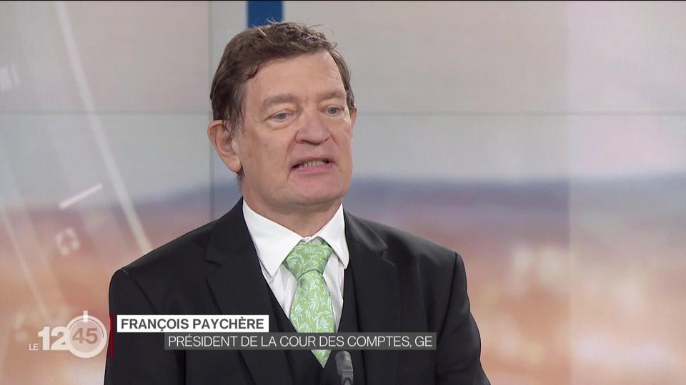 François Paychère, président la Cour des comptes genevoise sur la question de l'abattage des arbres