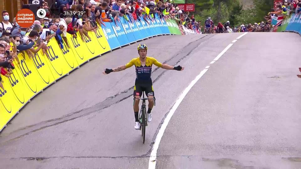 2e étape: Roglic (SLO) s'impose en solitaire