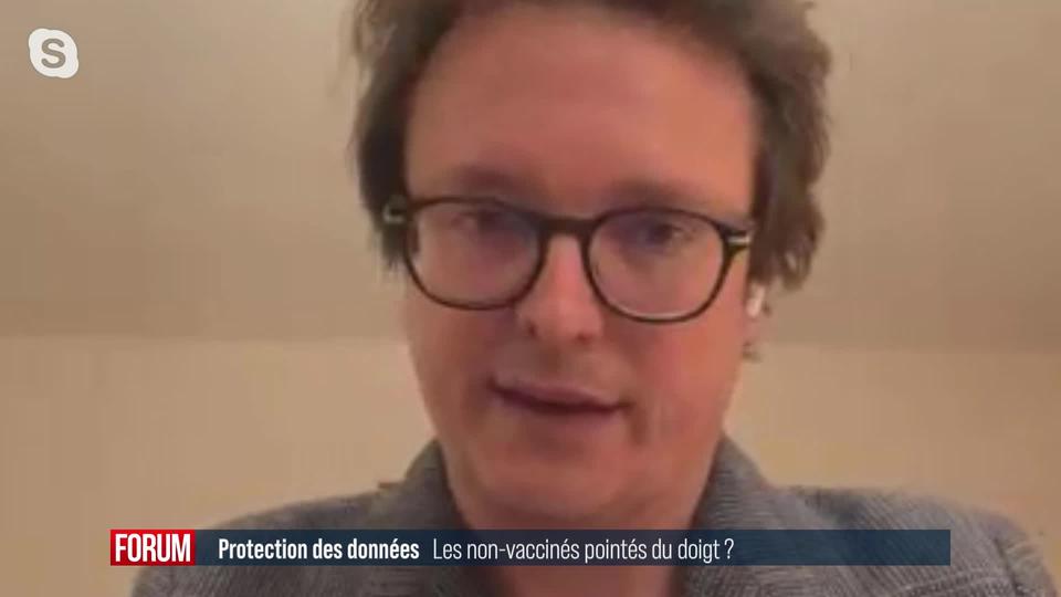 La protection des données liées au vaccin contre le coronavirus: interview de Nicolas Capt