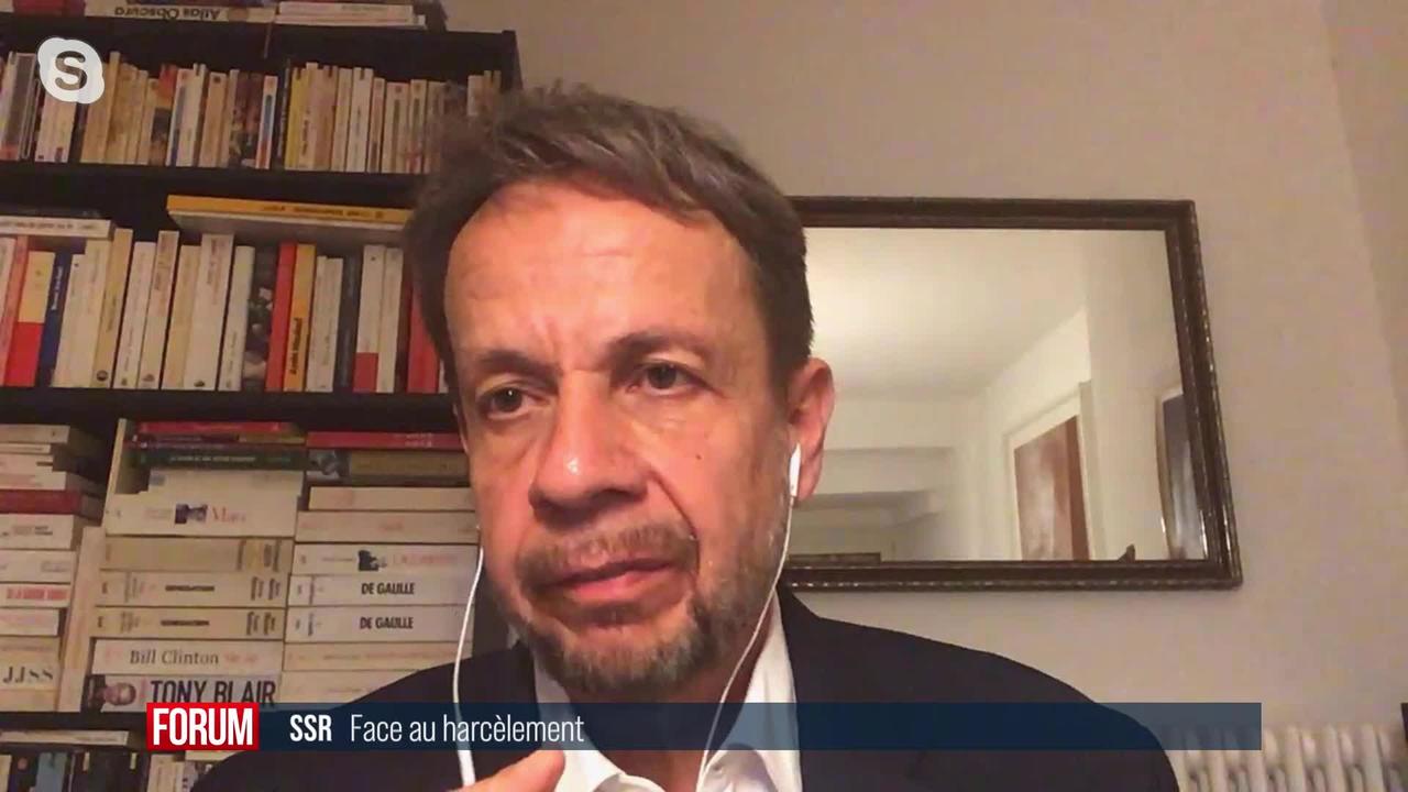 La SSR face au harcèlement: interview de Gilles Marchand