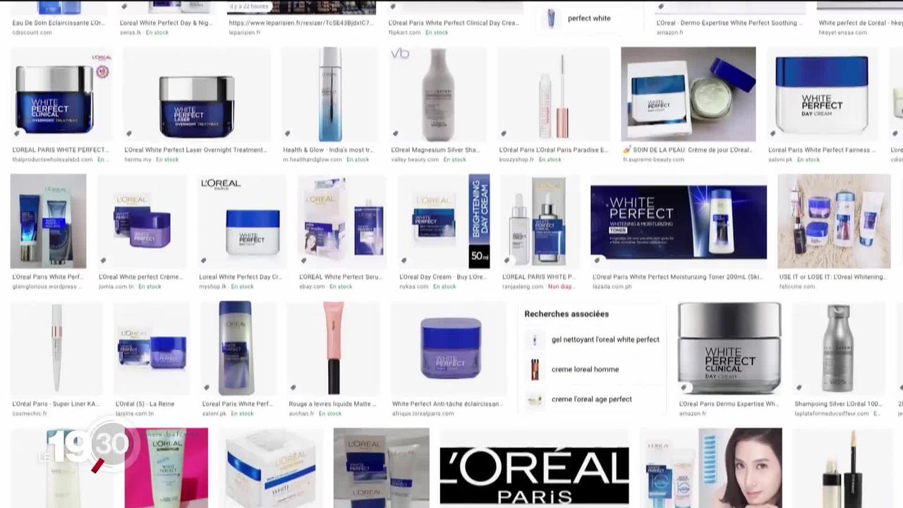 De nombreuses marques, L'Oréal en tête, retirent le mot "blanchissant" de leurs étiquettes.
