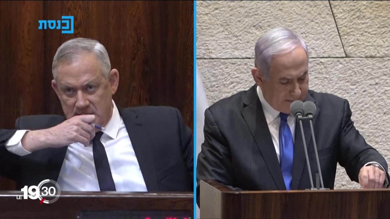Benyamin Netanyahou s'unie à son ancien rival Benny Gantz pour diriger Israël.