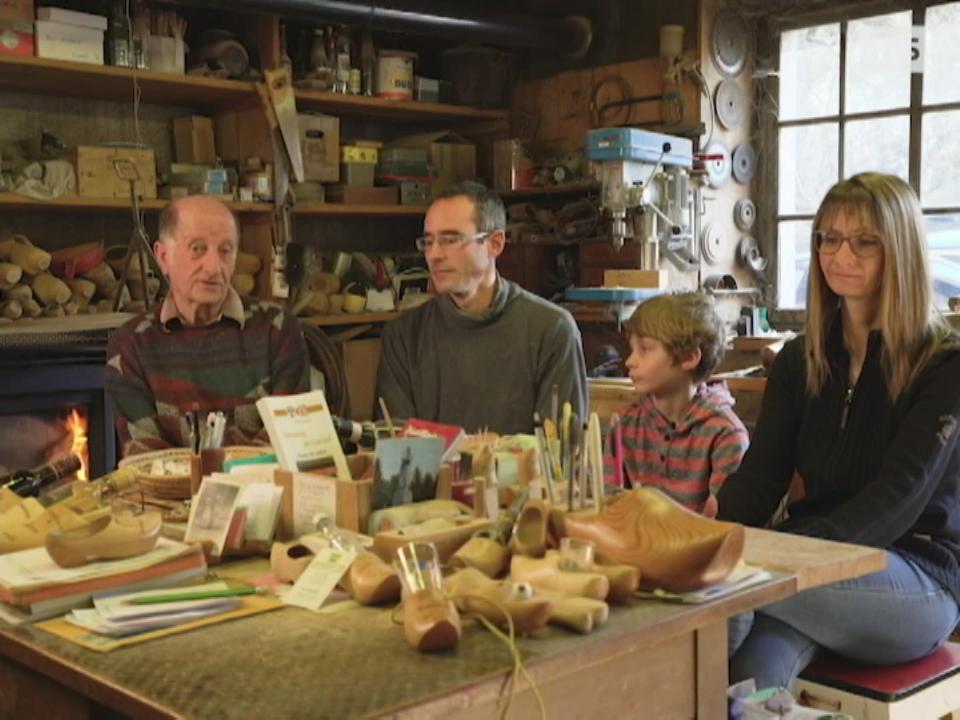 Le sabotier, hier et aujourd'hui