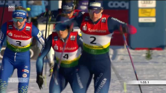 Ski nordique, Dresden (GER), sprint: victoire de Nadine Fähndrich chez les dames, Pellegrino (ITA) remporte la finale messieurs