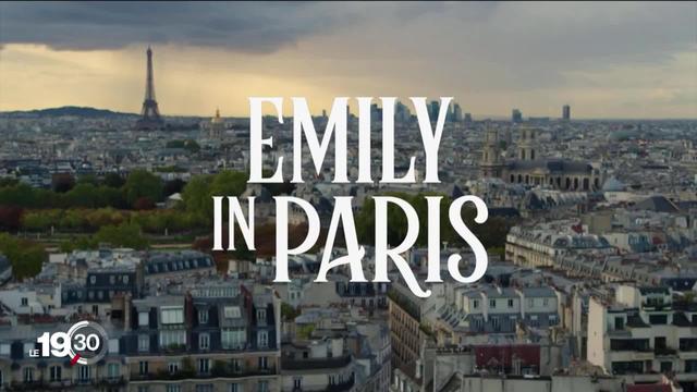 La série "Emily in Paris" critiquée pour ses clichés sur Paris.