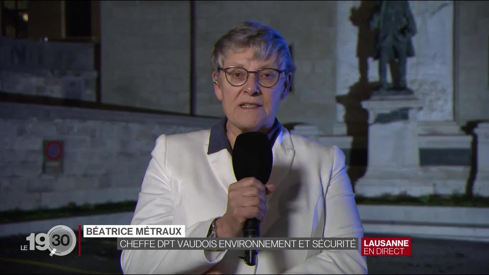 Mesures respectées: Béatrice Métraux, Cheffe du département vaudois environnement et sécurité