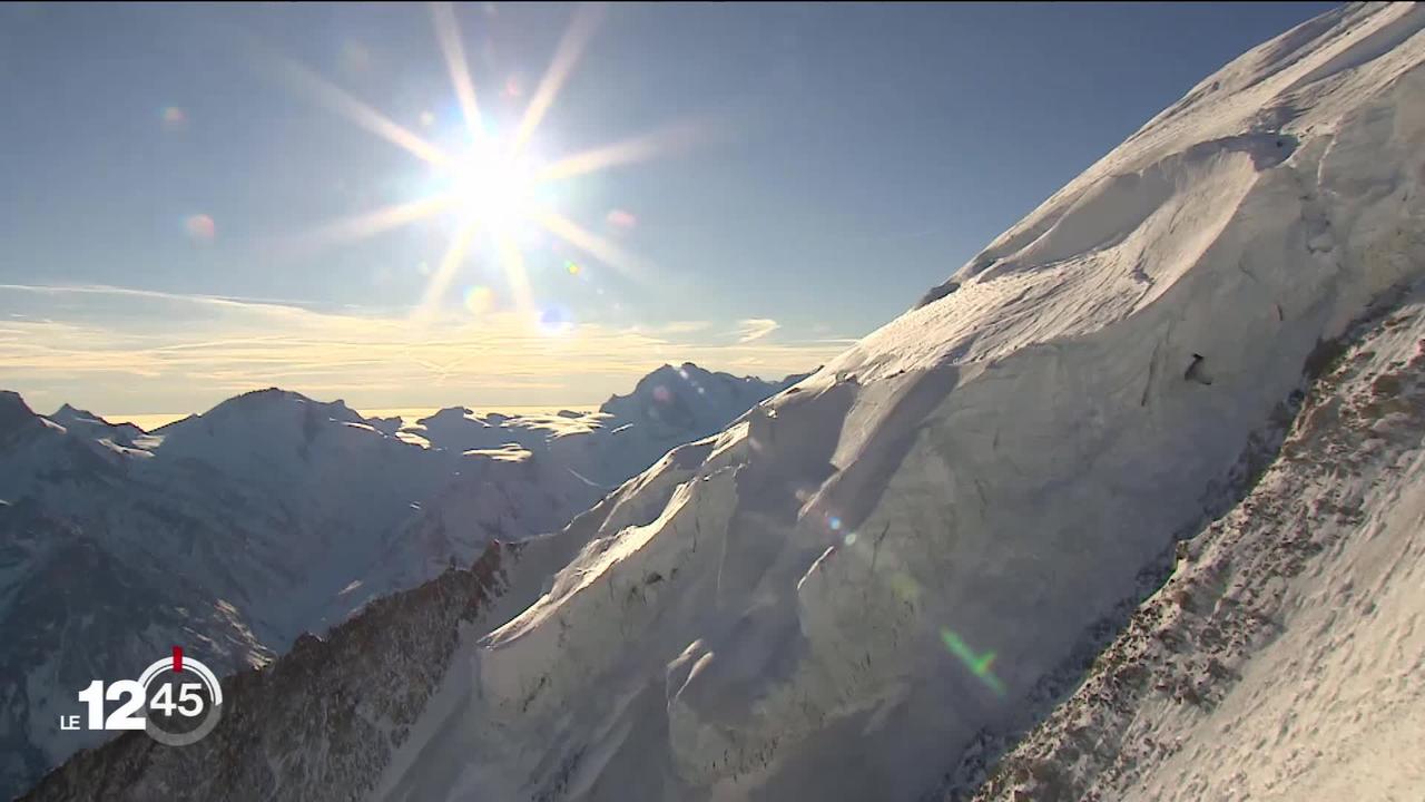 Une partie du glacier du Weisshorn menace de s'effondrer. La situation de Randa dans le Haut-Valais est délicate.