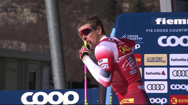 Val di Fiemme (ITA), finale messieurs: Klaebo (NOR) s'impose et prend la tête du tour de ski