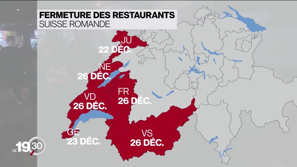 L'exception romande aura duré moins de deux semaines: les cafés et les restaurants referment.