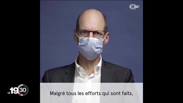 Cri d'alarme de Philippe Eckert, directeur général du CHUV, sur les réseaux sociaux. Un appel à respecter les gestes barrières