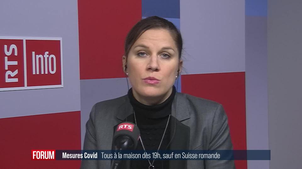 Le Conseil fédéral durcit les mesures sanitaires mais épargne la Suisse romande (vidéo)