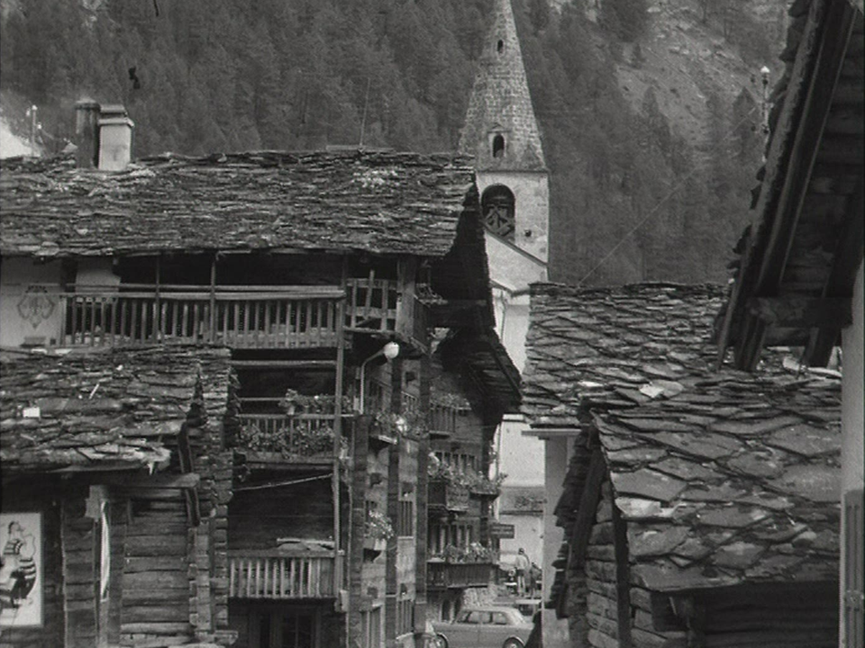 Un village haut dans la montagne