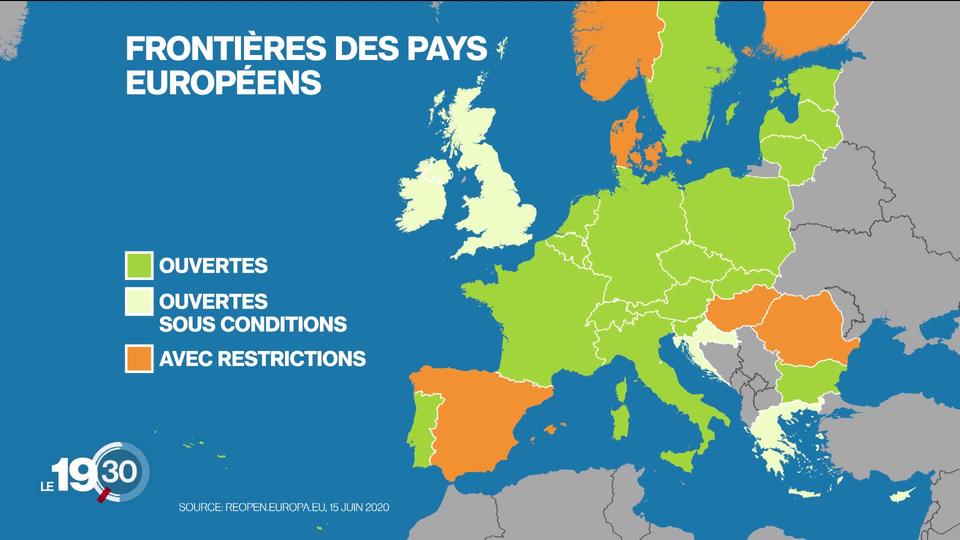 Réouverture partielle des frontières européennes. Explications.