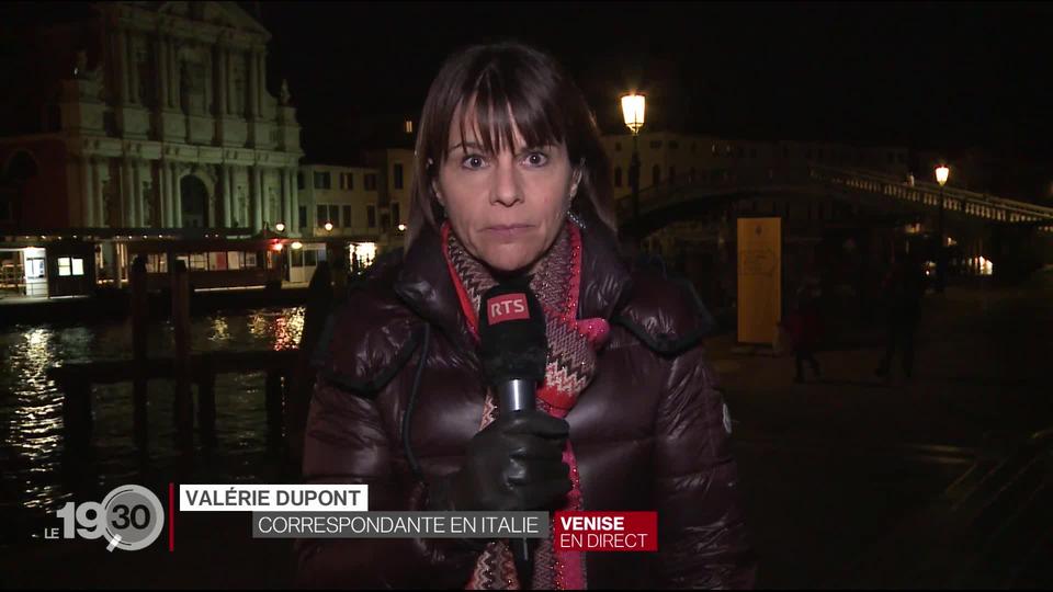 Notre correspondante Valérie Dupont en directe de Venise vidée de ses touristes