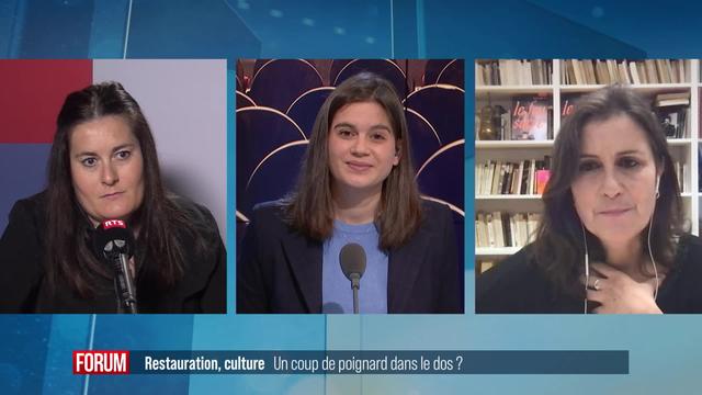 Les secteurs de la restauration et de la culture sont les premiers touchés par les nouvelles mesures (vidéo)