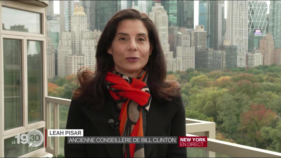 Présidentielle américaine: le regard de Leah Pisar, ancienne conseillère de Bill Clinton, depuis New York