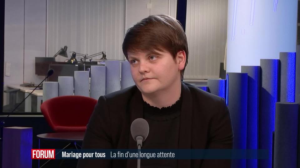 Le Conseil des Etats accepte le mariage pour tous: interview d’Olga Baranova