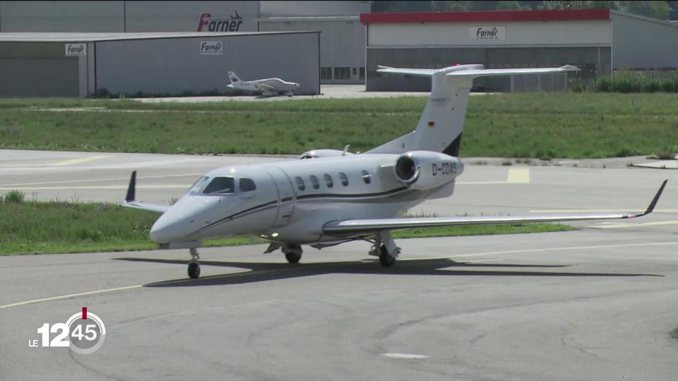 Les vols d'affaires sont en augmentation à l'aéroport de Sion: près de 30% par rapport à l'an passé.