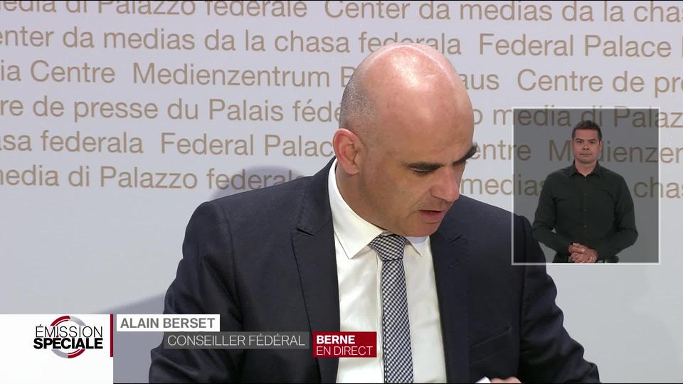 Conférence de presse du 27 mars 2020 - Alain Berset sur le suivi des téléphones portables