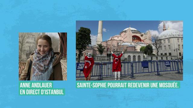 L'ex-basilique Sainte-Sophie d'Istanbul rouverte aux prières musulmanes