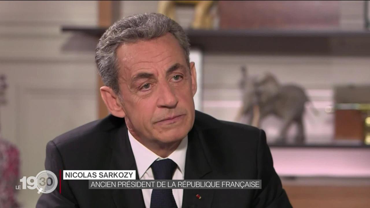 Début du procès de Nicolas Sarkozy à Paris.