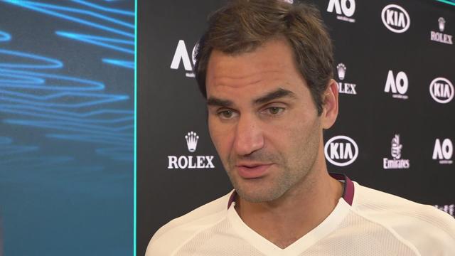 Interview de Roger Federer après sa victoire contre Millman