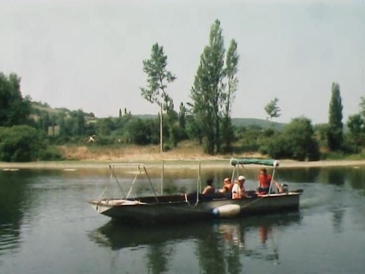 Croisière sur la Dordogne en 1976