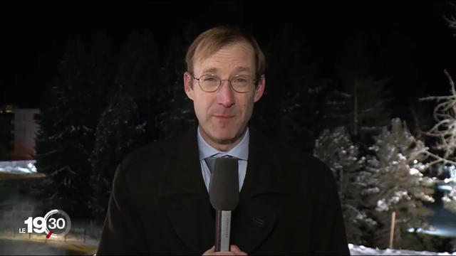 Pascal Jeannerat, en direct de l'ouverture du WEF à Davos