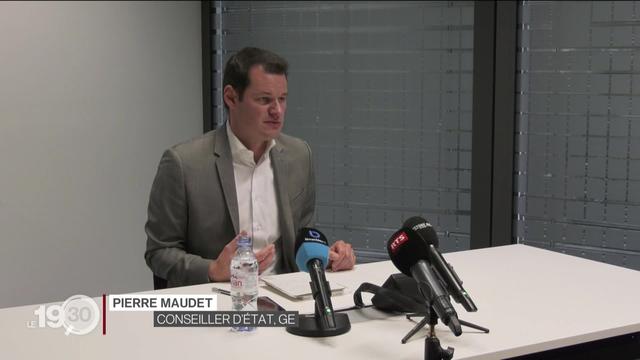 Pierre Maudet a annoncé sa démission. Le conseiller d'État genevois sera par ailleurs candidat à sa propre succession