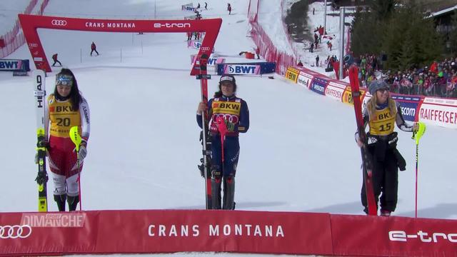 Ski alpin, combiné dames: Federica Brignone (ITA) s'impose à Crans-Montana (SUI)