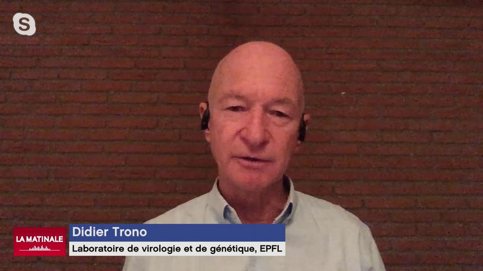 Didier Trono, responsable du Laboratoire de virologie et de génétique de l'EPFL fait le point sur le coronavirus (vidéo)