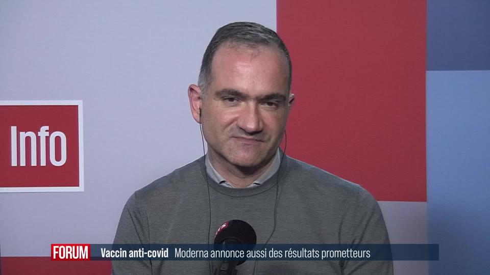 Vaccin anti-Covid19 de Moderna: interview d'Alessandro Diana