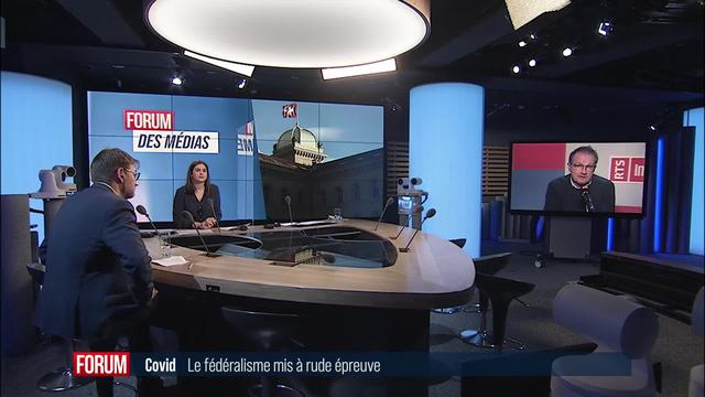 Forum des médias – Le fédéralisme à l’épreuve du Covid-19