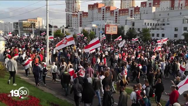 Des centaines de manifestants ont été arrêtés en Biélorussie