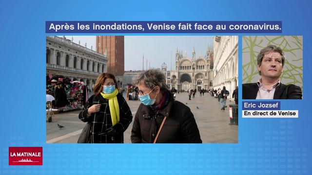 Après les inondations, Venise fait face au coronavirus (vidéo)