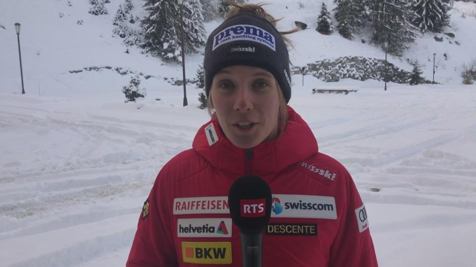 Ski: Camille Rast: objectif deuxième manche -1