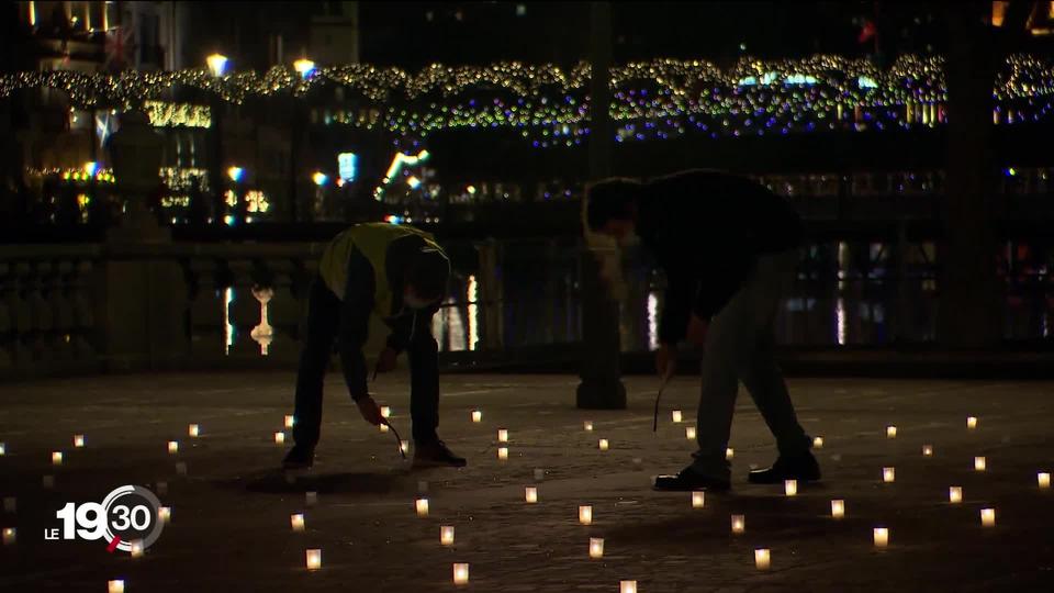 En Suisse alémanique, des veillées silencieuses rendent hommage aux nombreuses victimes du coronavirus et à leurs proches